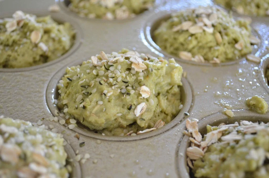 Matcha Oatmeal muffins — From Scratch with Maria Provenzano