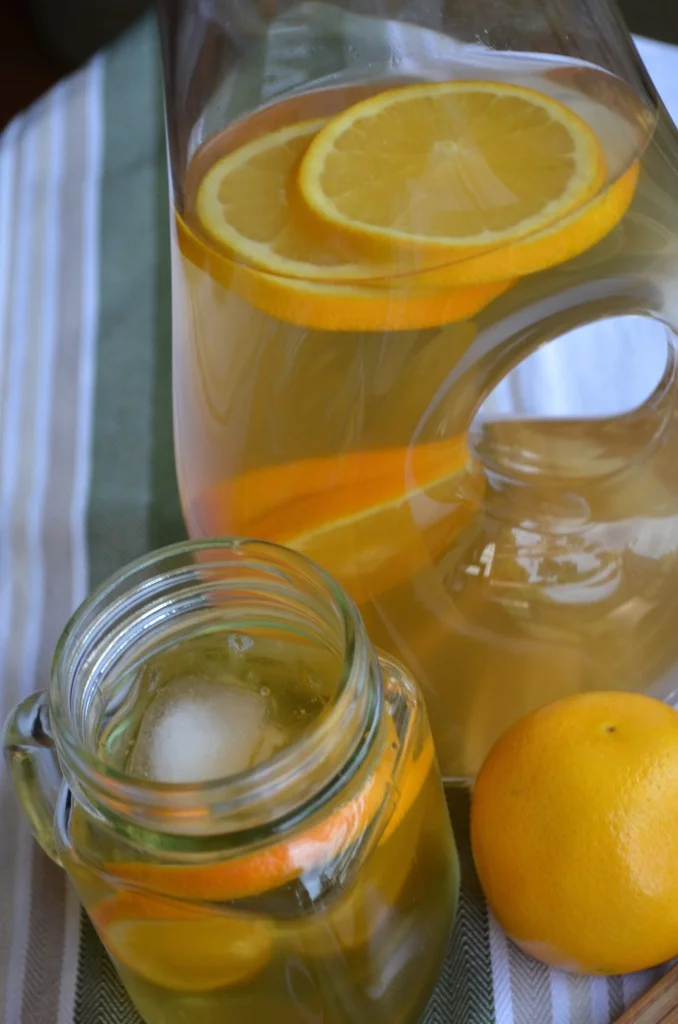 Orange Infused Green Tea — From Scratch with Maria Provenzano