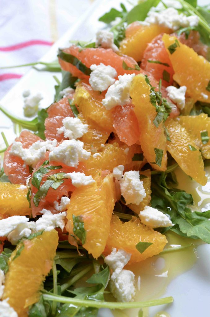 Sicilian Citrus Salad with Goat Cheese
