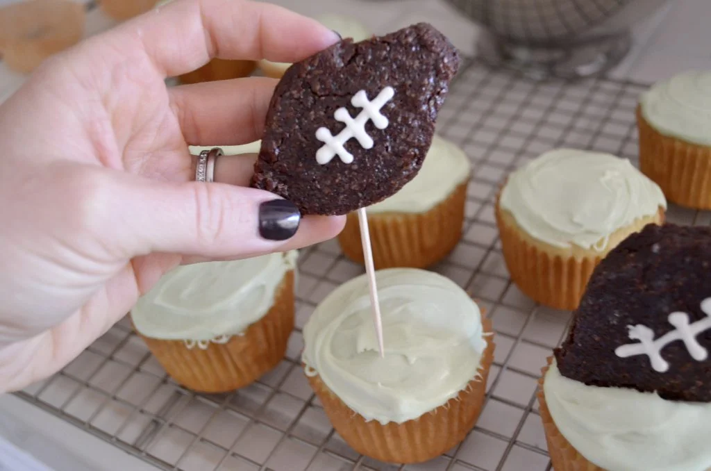 Game Day Football Cupcakes With Foodstirs