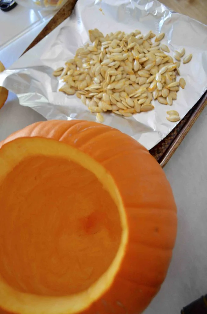 How To Make Roasted Pumpkins Seeds