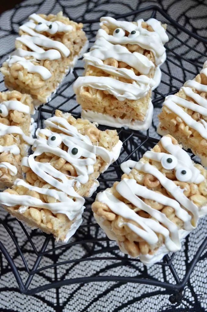 Mummy Rice Krispie Treats