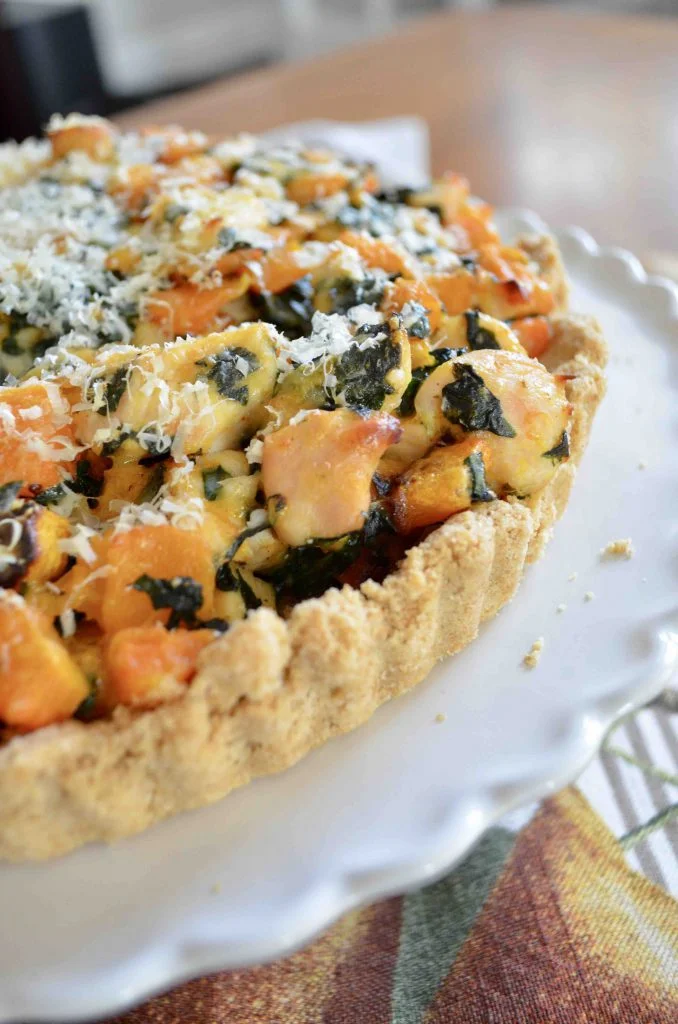 Butternut Squash and Chicken Fall Pie