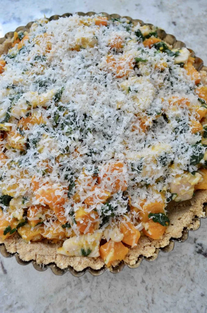 Butternut Squash and Chicken Fall Pie