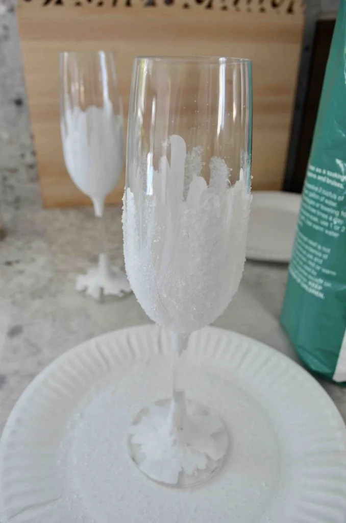 DIY Snowy Wine Decorations and NewAir Wine Fridge Giveaway