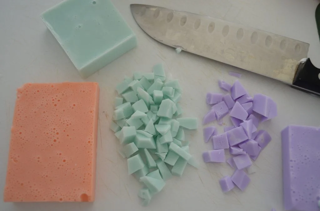 DIY Heart Soaps For Valentine's Day