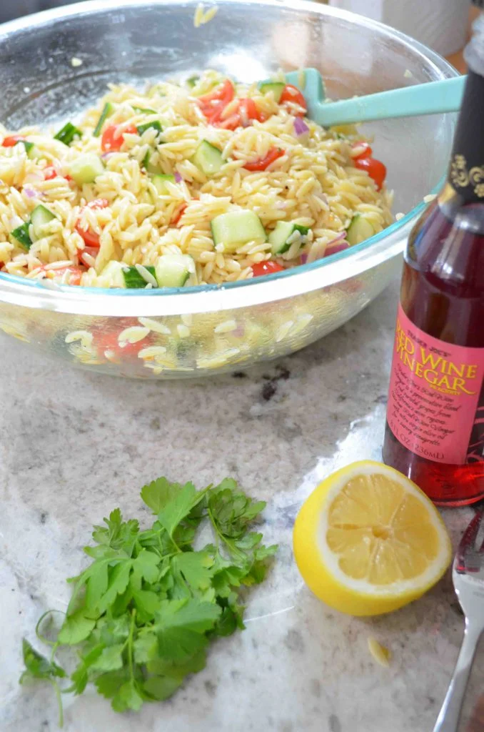 Greek Orzo Salad