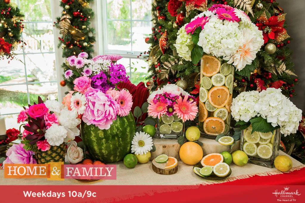DIY Fruit Vases