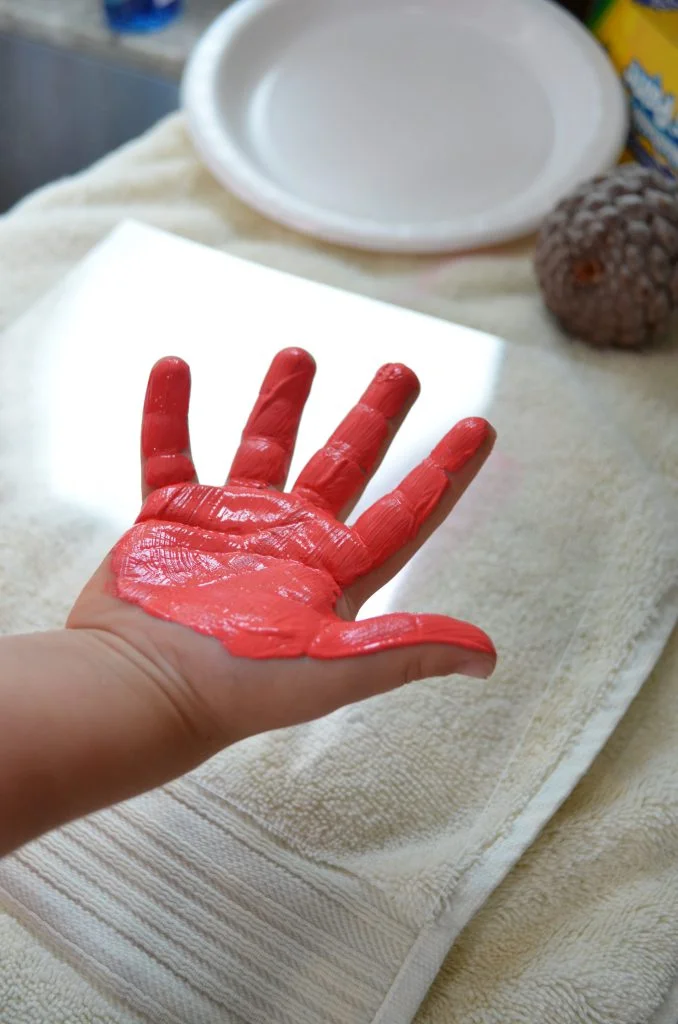 DIY Handprint Keychains