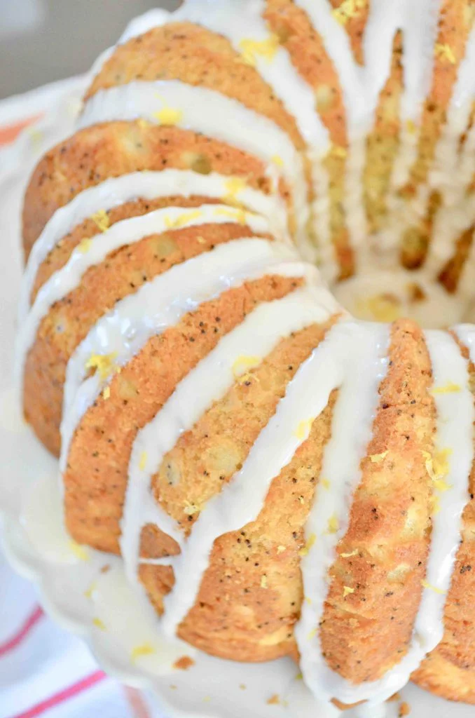 Lemon Poppy Seed Pound Cake