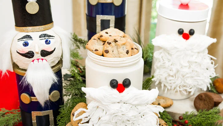 DIY Christmas Cookie Jars for Christmas in July on Hallmark's Home and Family Show
