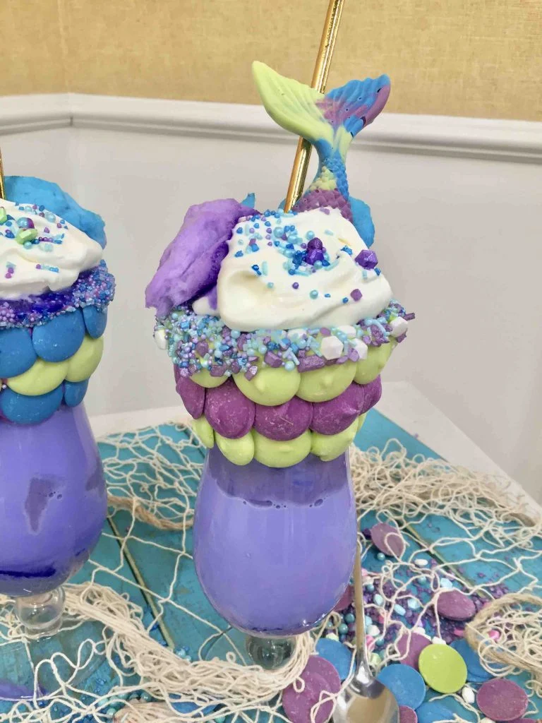 Mermaid Milkshake on Hallmark's Home and Family Show From Scratch with Maria Provenzano