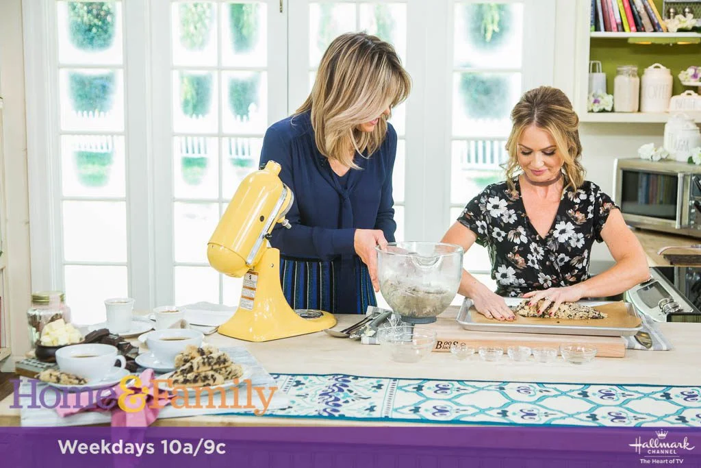 Chocolate Chip Biscotti in Hallmark Channel's Home and Family