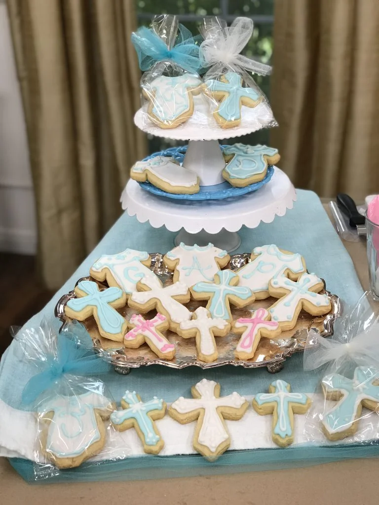 baptism cookies