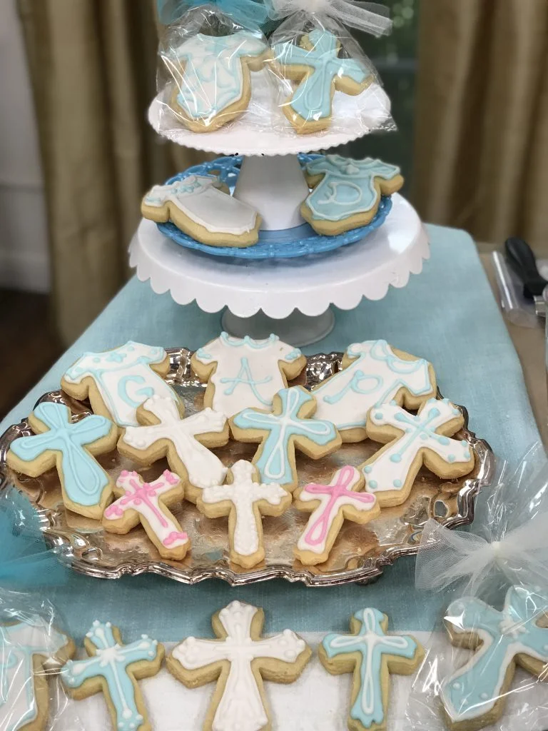 baptism cookies