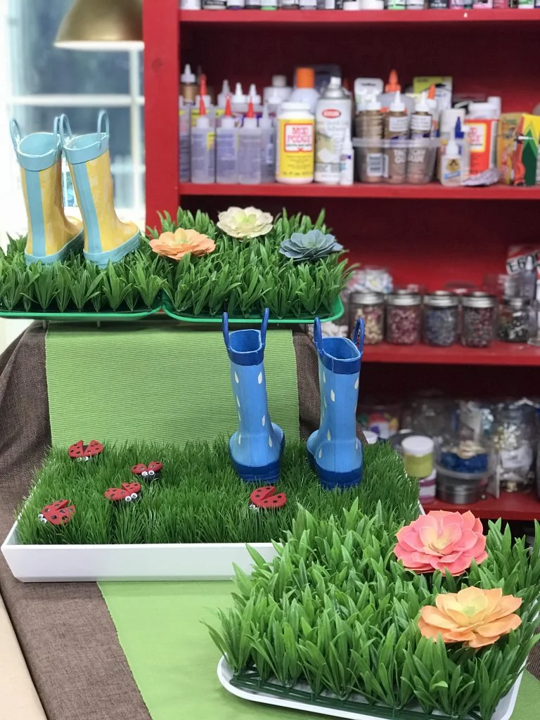 DIY Rain Boot Mat