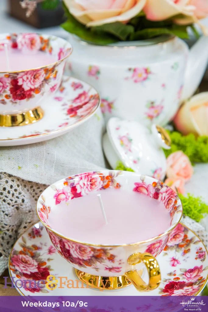 DIY Tea Cup Candles — From Scratch with Maria Provenzano