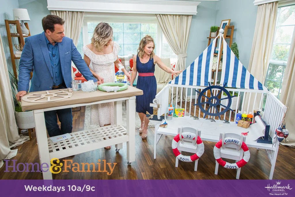 Repurposed Crib into Kid's Activity Table