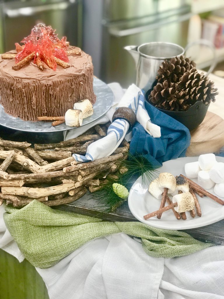 Bonfire Cake