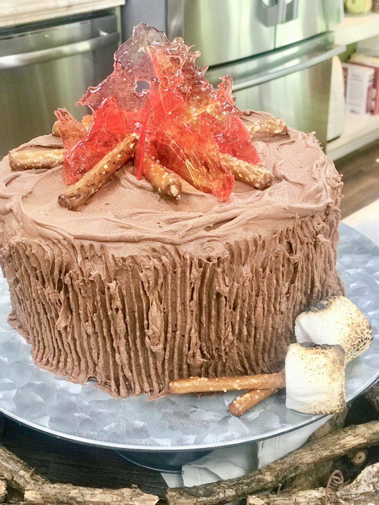 Bonfire Cake