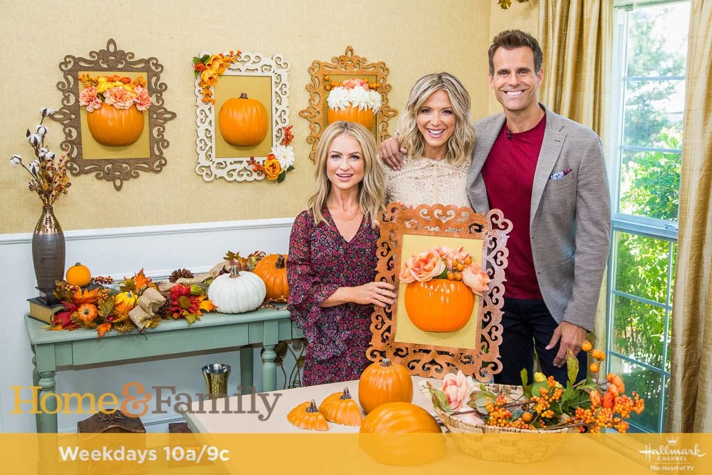 DIY Framed Pumpkins