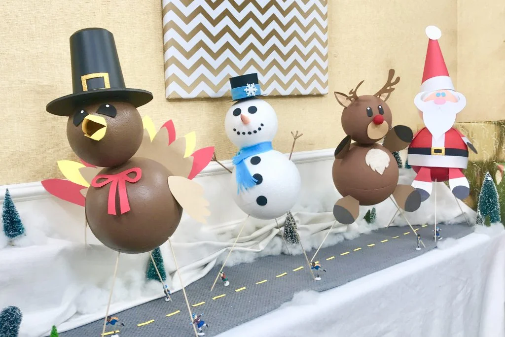 DIY Thanksgiving Day Balloon Parade