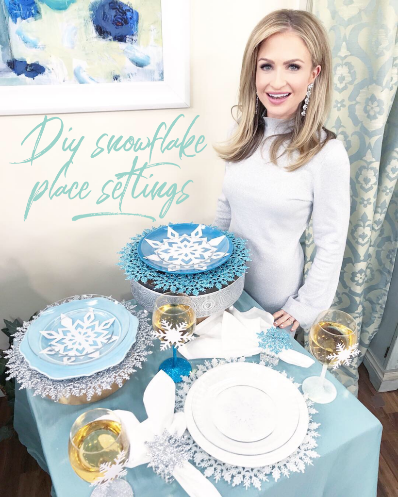 Snowflake Place Settings