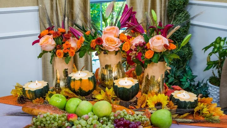 DIY Fall Centerpiece