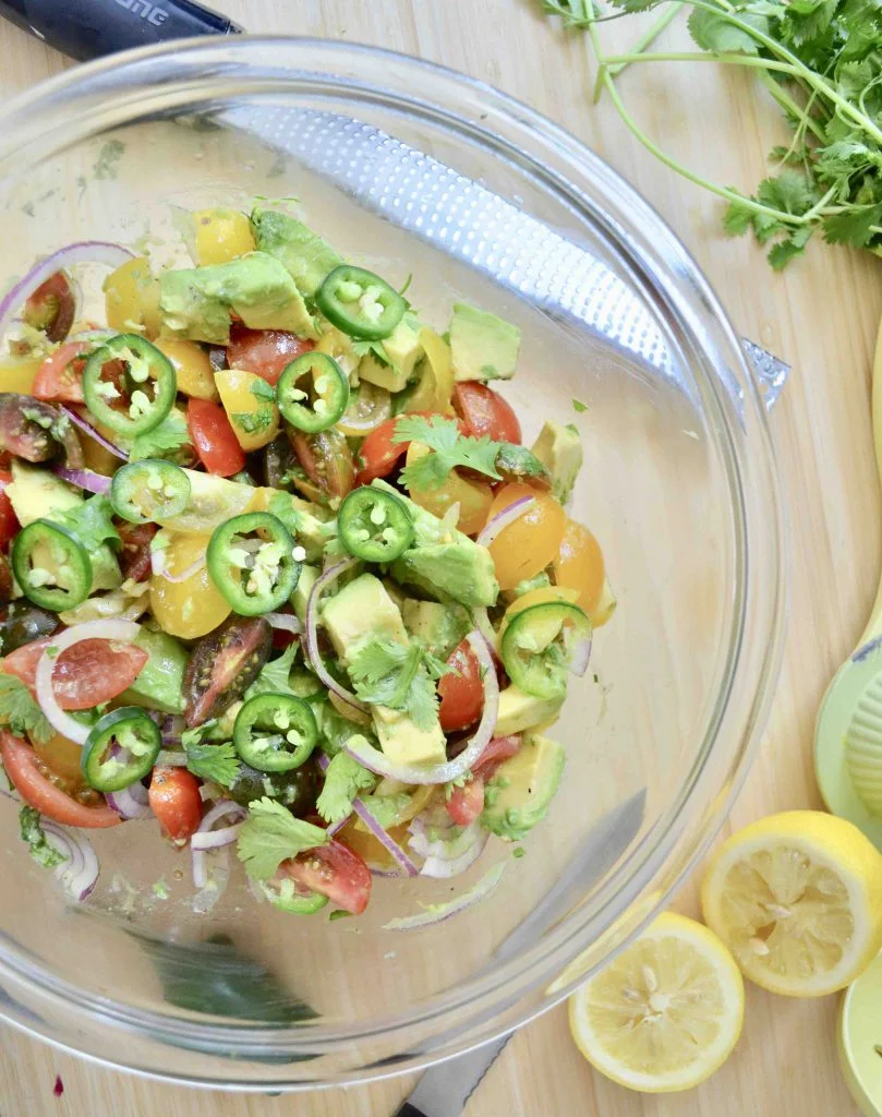 Tomato Avocado Salad