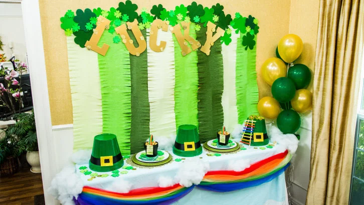 DIY St. Patrick's Day Tablescape