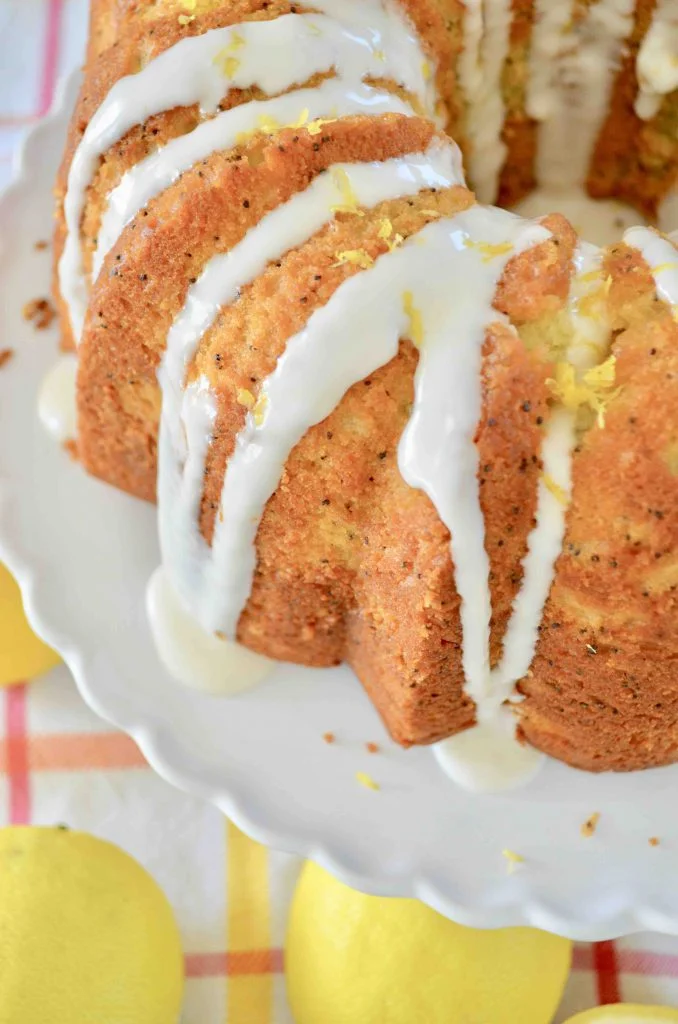 Lemon Poppy Seed Pound Cake