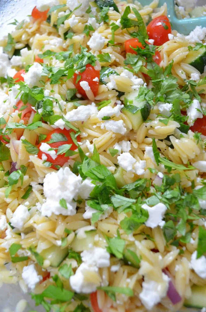 Greek Orzo Salad