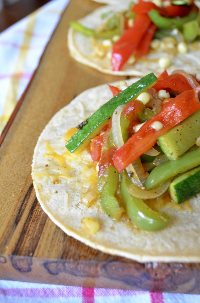 Easy Weeknight Veggie Tacos