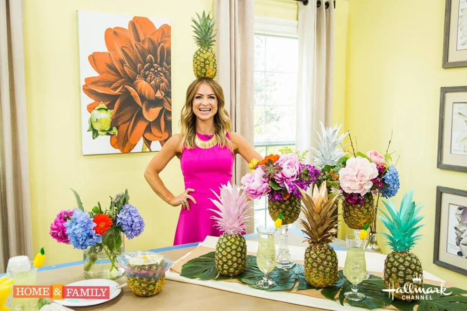 A Pineapple Party on Hallmark's Home and Family Show