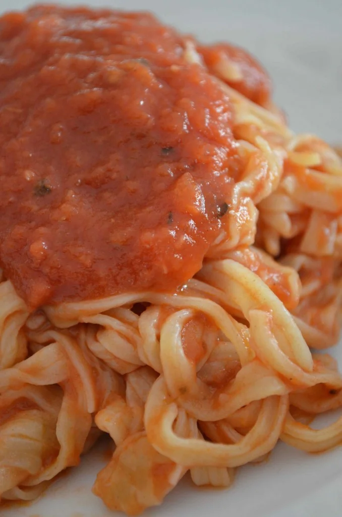 Homemade Whole Wheat Pasta