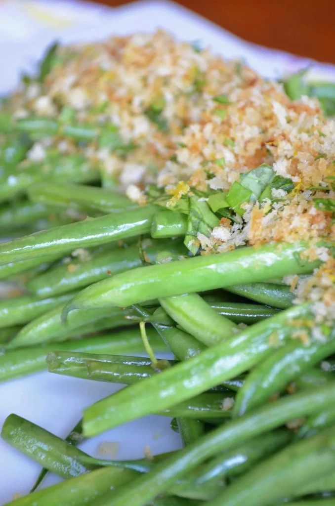 Sautéed Green Beans with Lemony Gremolata