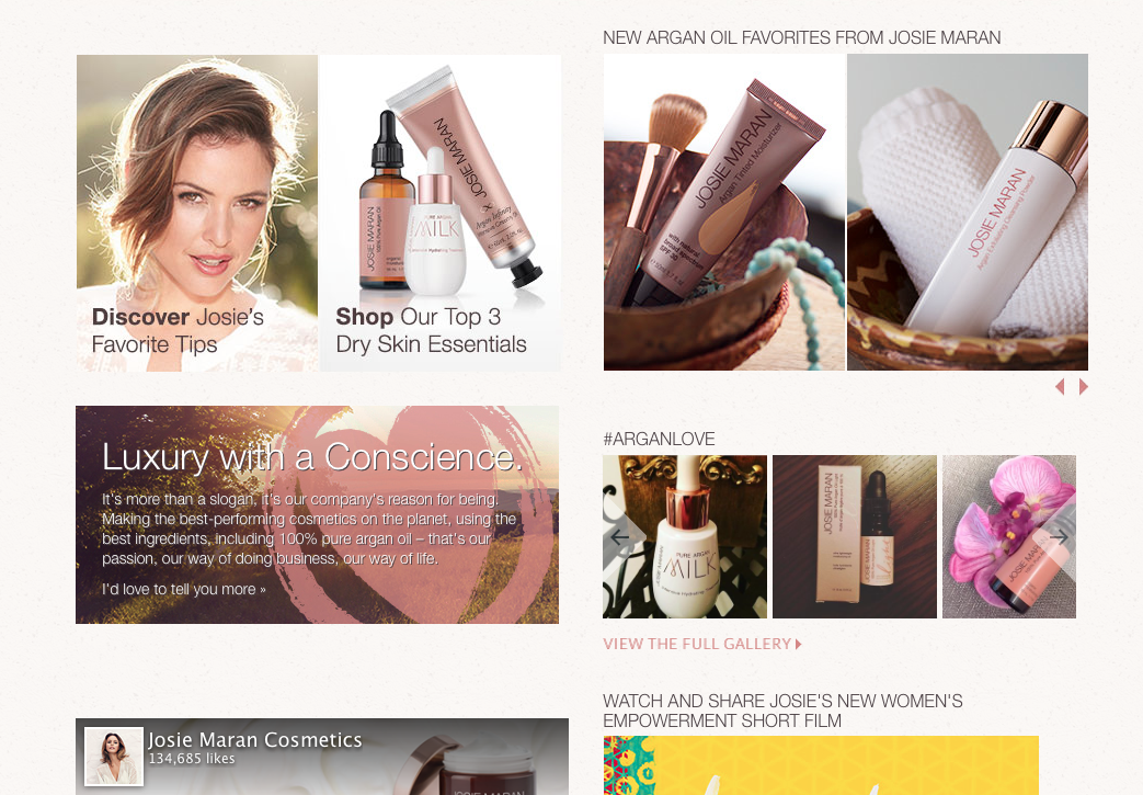 Weekly Favorite + Josie Maran GIVEAWAY!!!