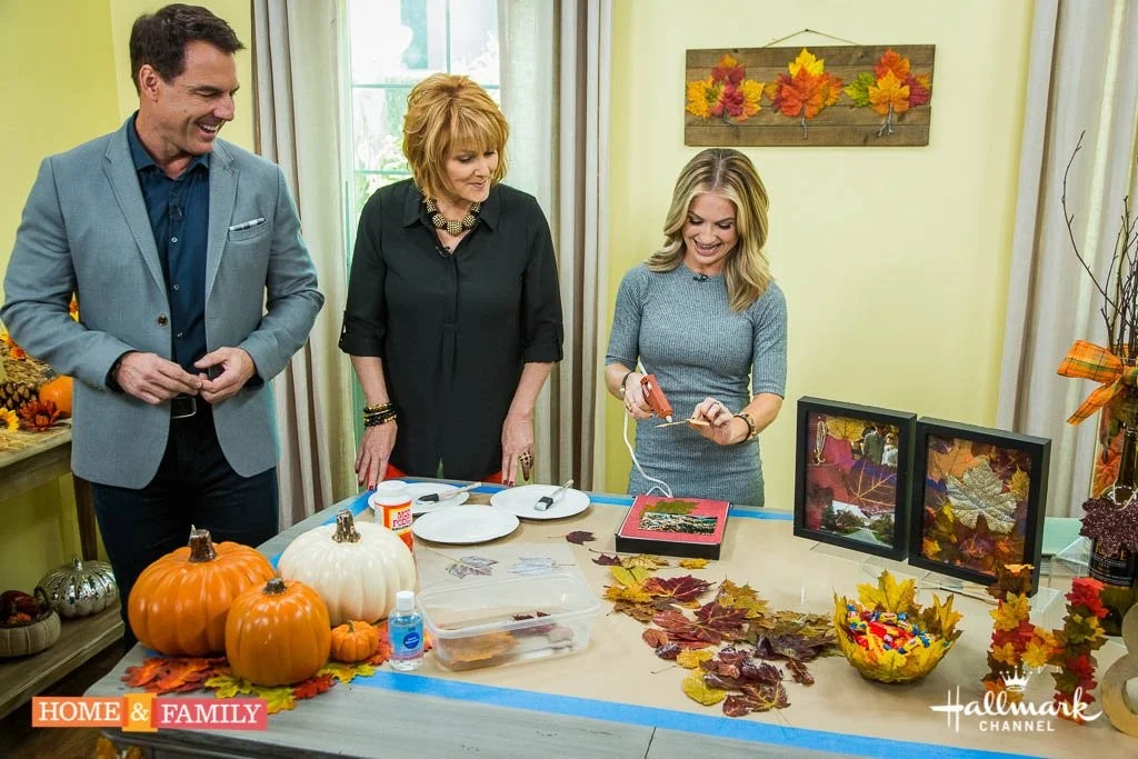 Fall Crafting on Hallmark's Home and Family Show