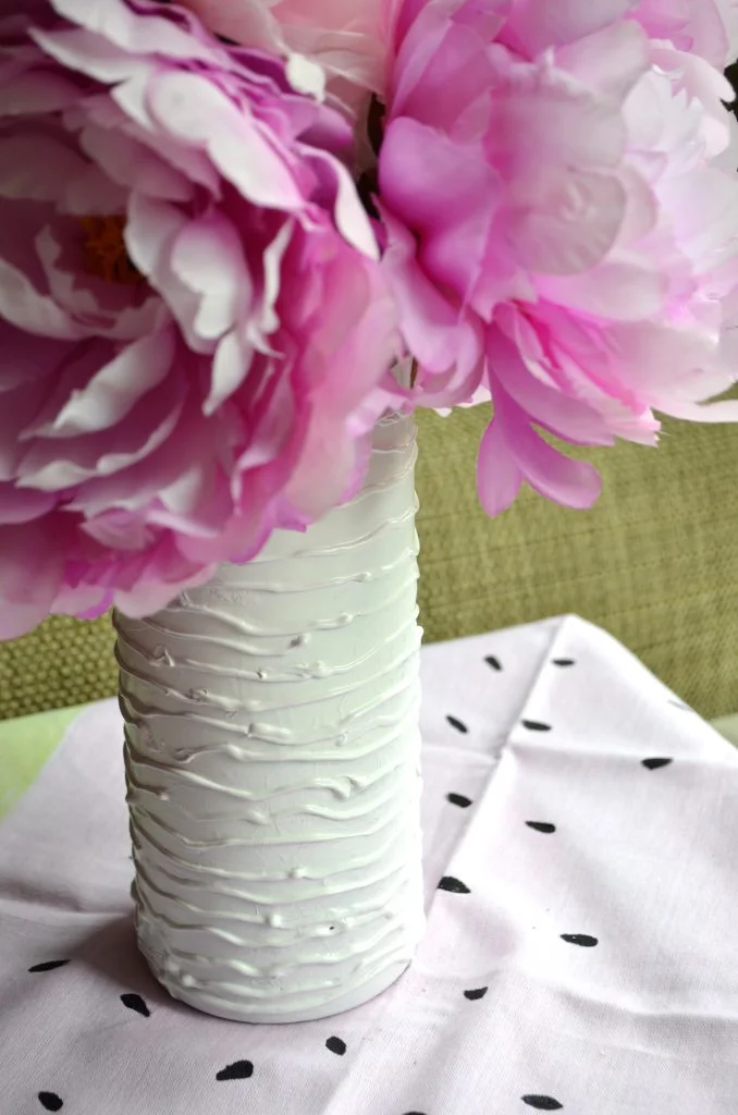 Repurposed DIY Spin Vase Inspired by Juliska and Crate and Barrel