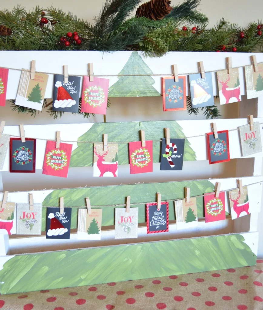Active Advent Calendar With A DIY Christmas Wood Pallet