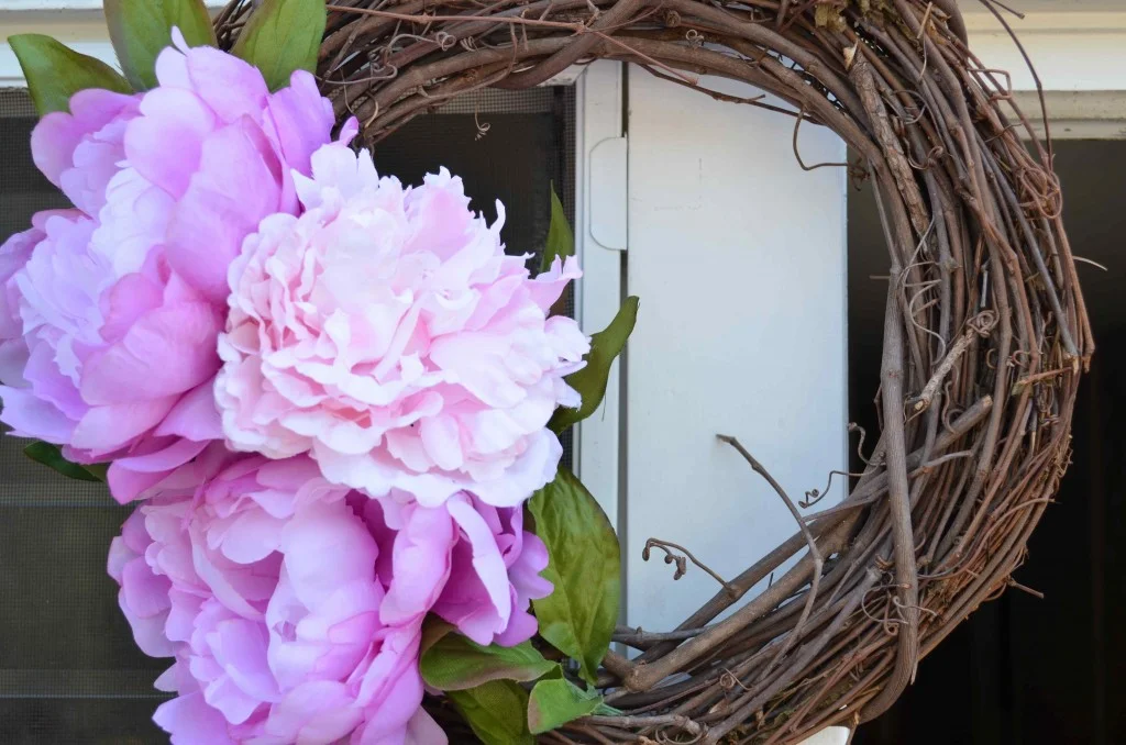 Easy Springtime Wreath