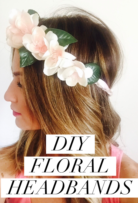DIY Floral Headbands