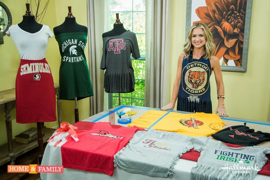 Crafting on Hallmark's Home and Family