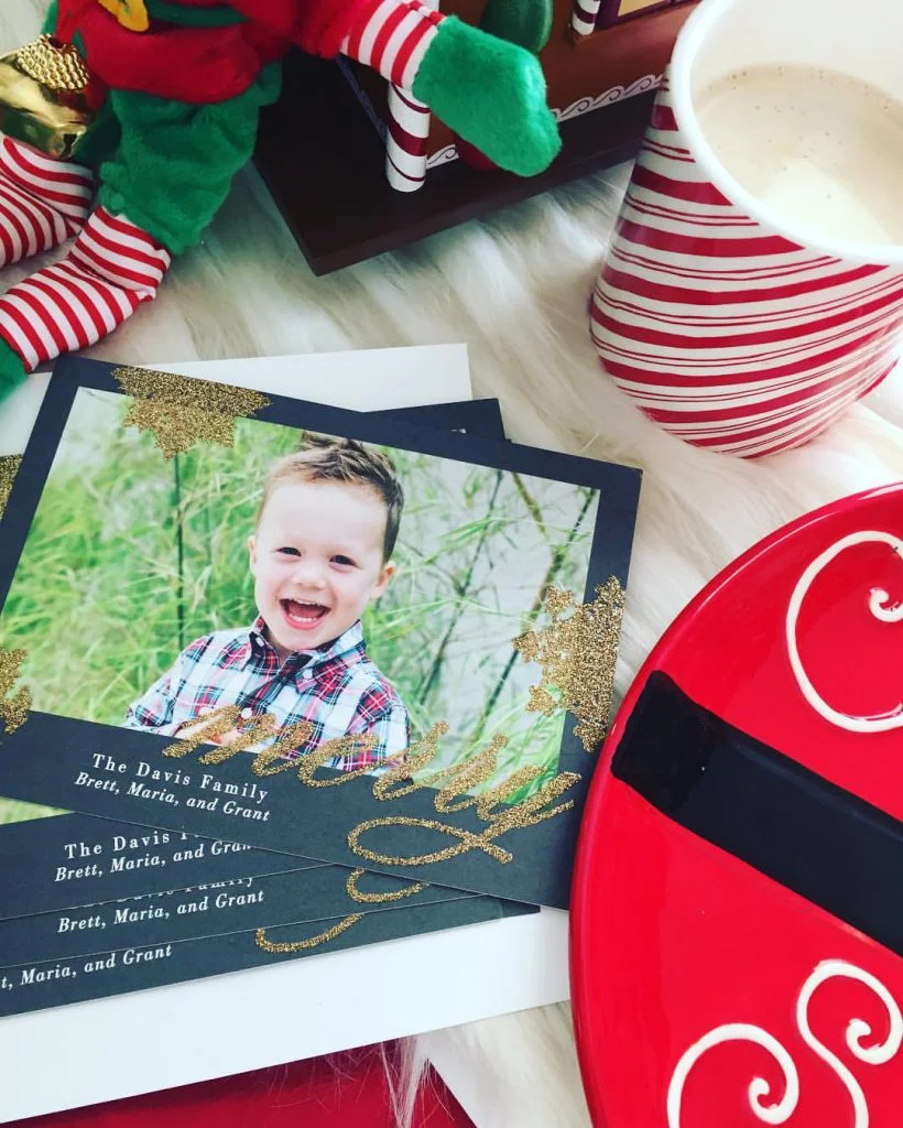 This Year's Christmas Cards With Tiny Prints