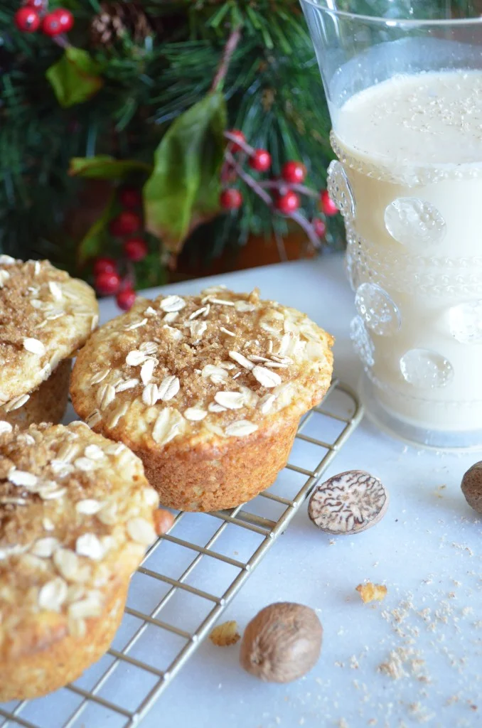 Eggnog Muffins