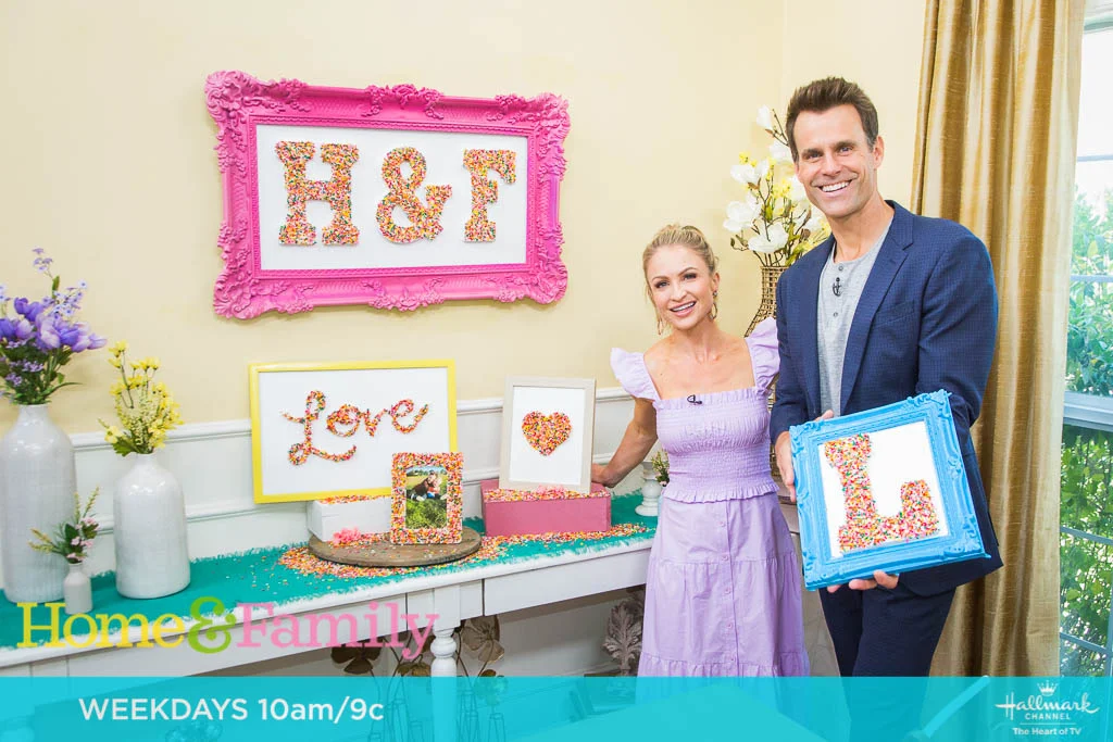 DIY Sprinkle Art