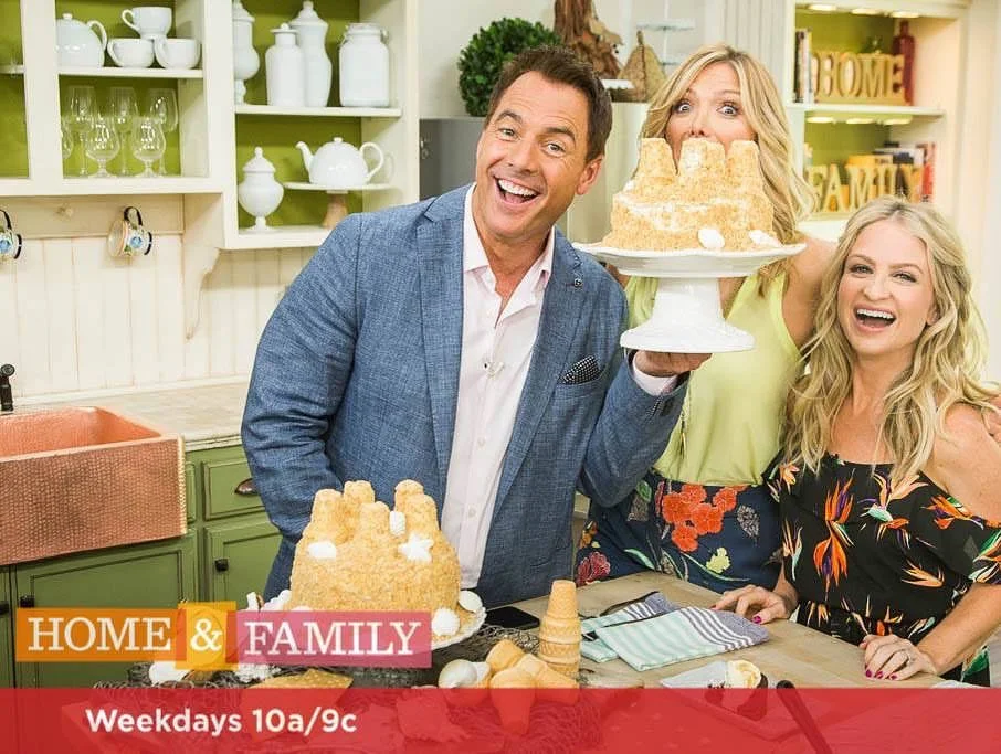 Sand Castle Cake on The Hallmark Channel's Home and Family