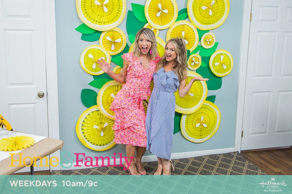 Lemon Photo Backdrop 