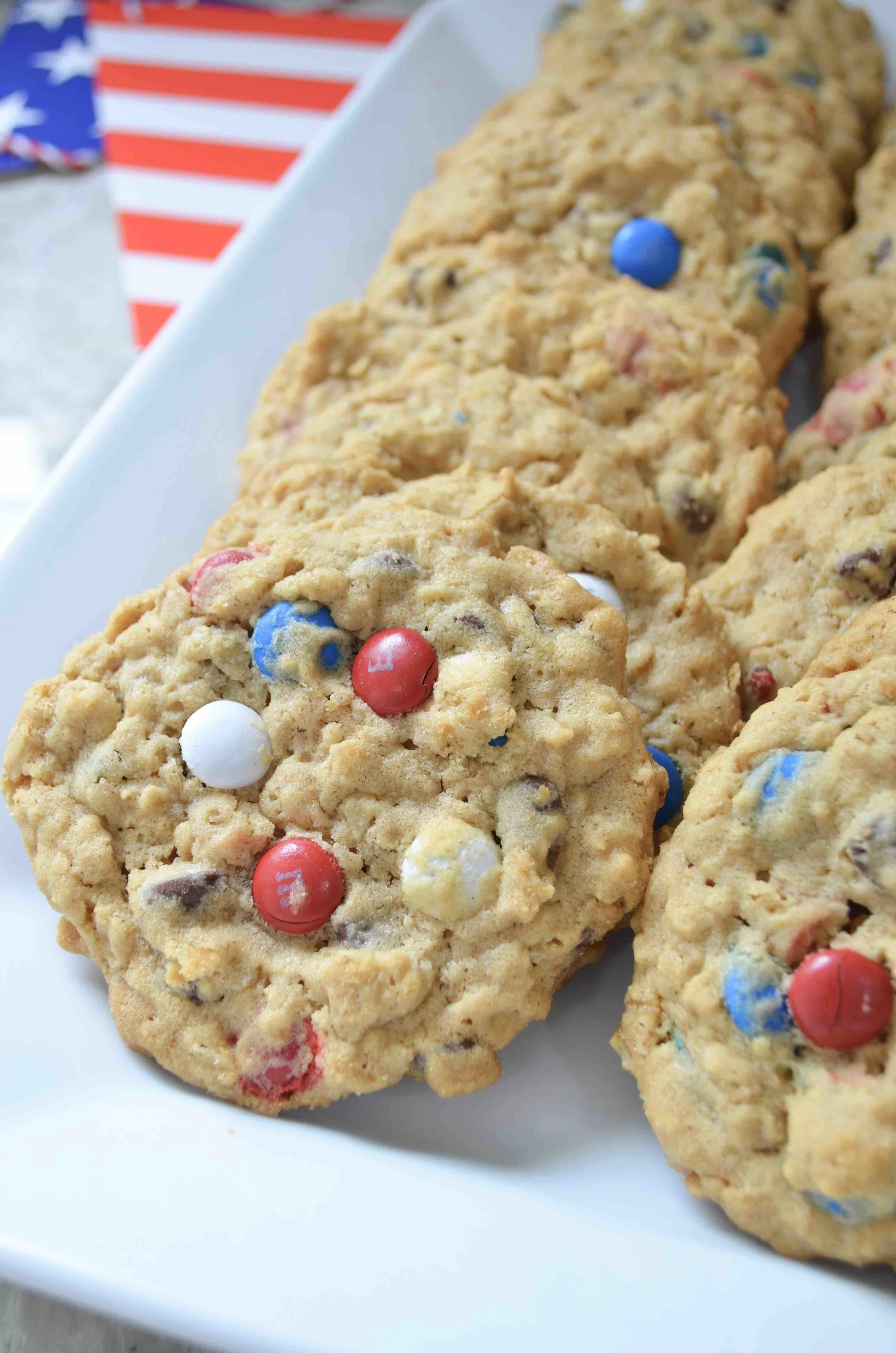 Monster Cookies with M&amp;Ms