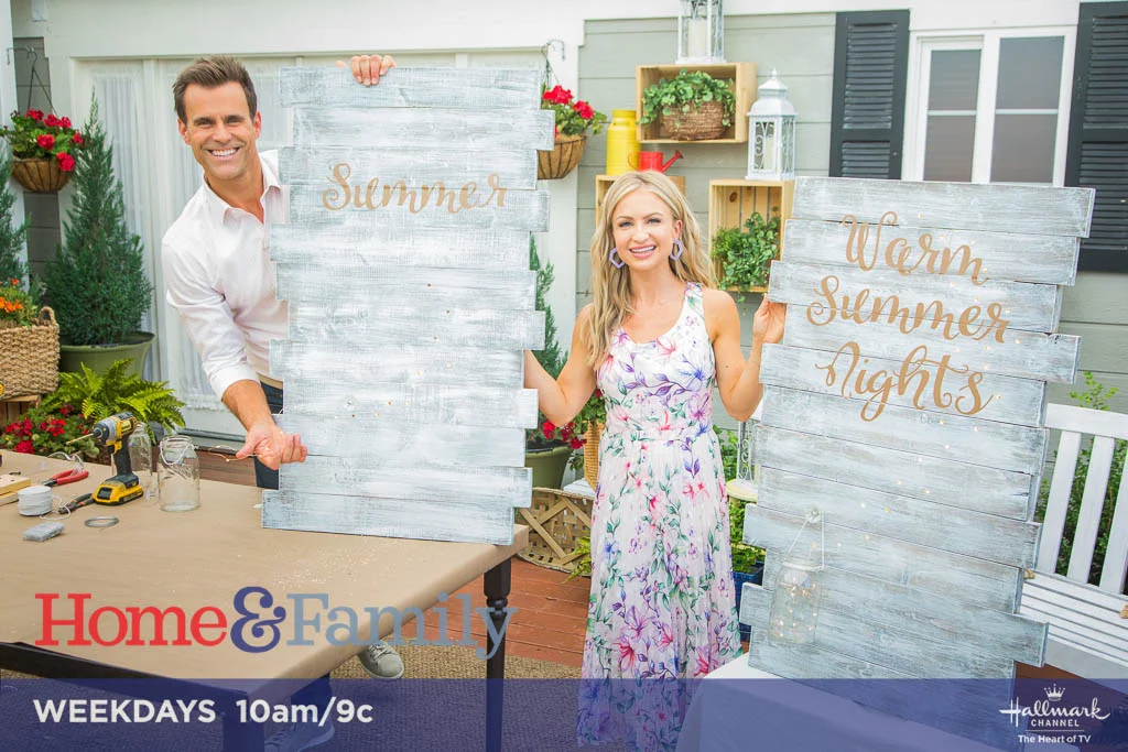 DIY Warm Summer Nights Firefly Sign 